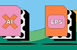 AI vs EPS file image