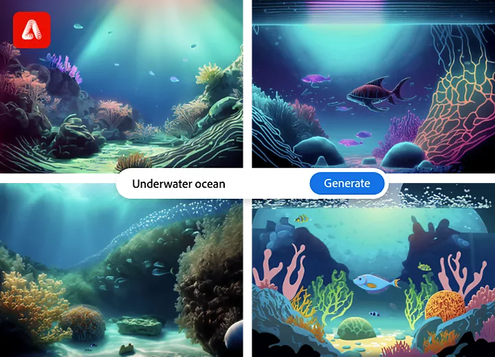 Underwater oceans
