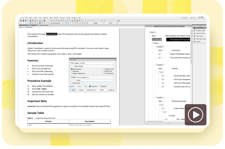 Ability to change 'Marker of Text'
