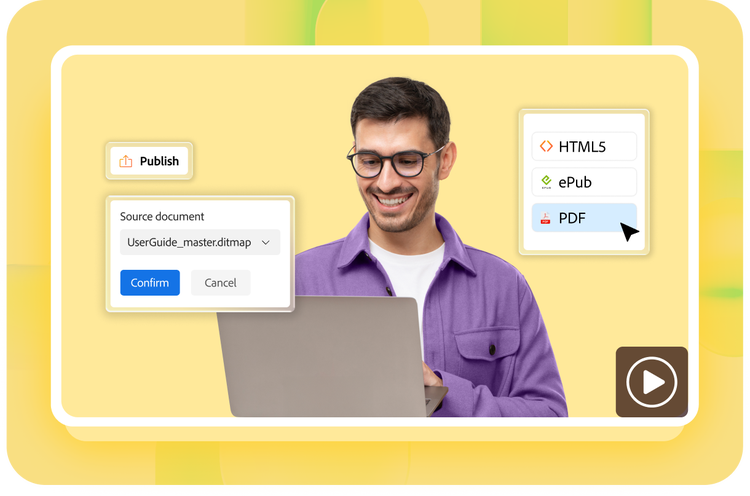 Customize DITA templates for PDF output