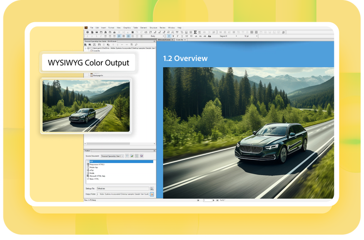 Consistent color output