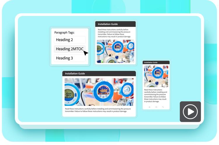 Intelligent single-sourcing of content