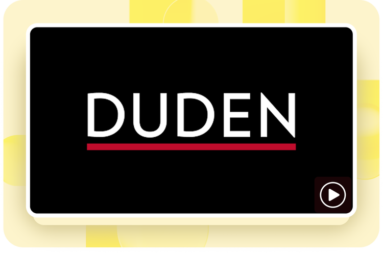 Duden dictionary support