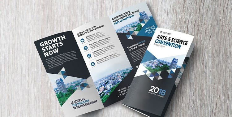 Leaflet Adobe Indesign Brochure designs | Adobe InDesign