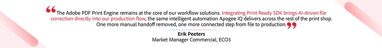 Partners building on Adobe Print Services