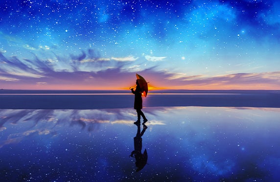 Inspirational image showing a combination of photos