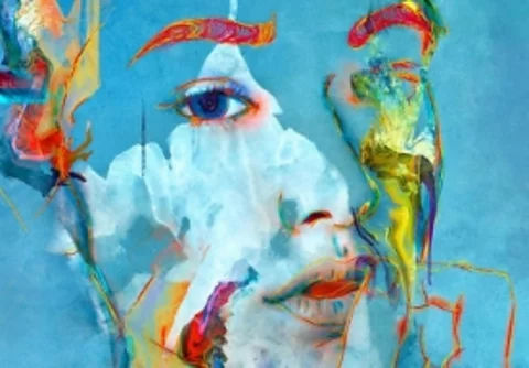 A digital watercolor created using Photoshop brushes.