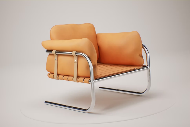 3D model of chair