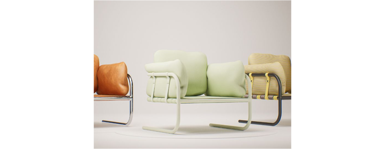 3D furniture models of chairs