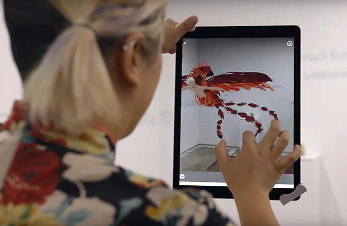 Artist Estella Tse creates augmented reality artwork