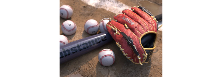 3D baseball equipment