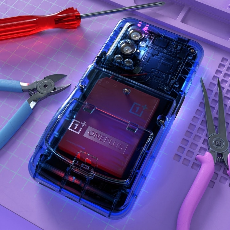 90s Retro OnePlus Smartphone - Adobe Substance 3D