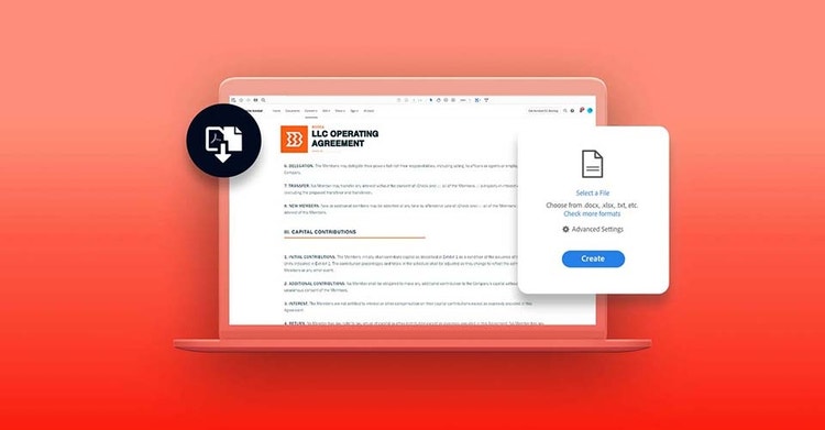 Exemplo de padronização de tipos de documentos digitais com o Adobe Acrobat