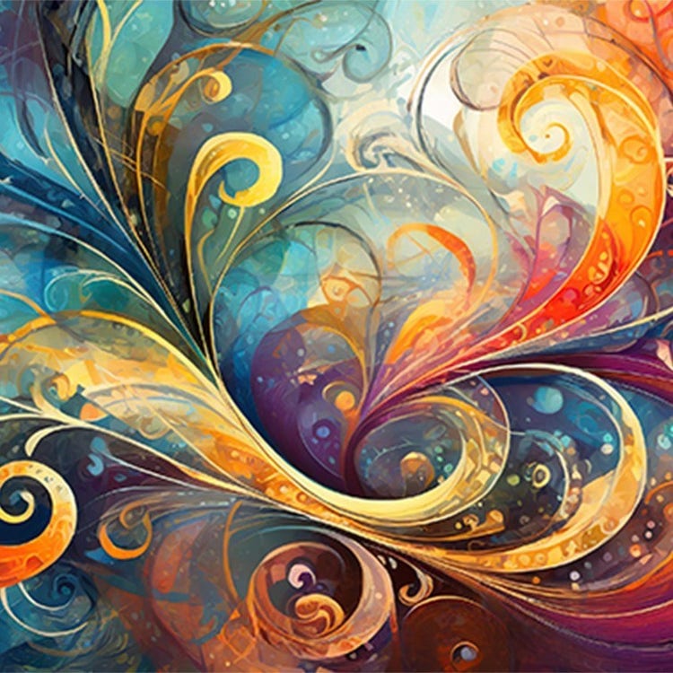 Pintura a óleo gerada por IA usando o Adobe Firefly