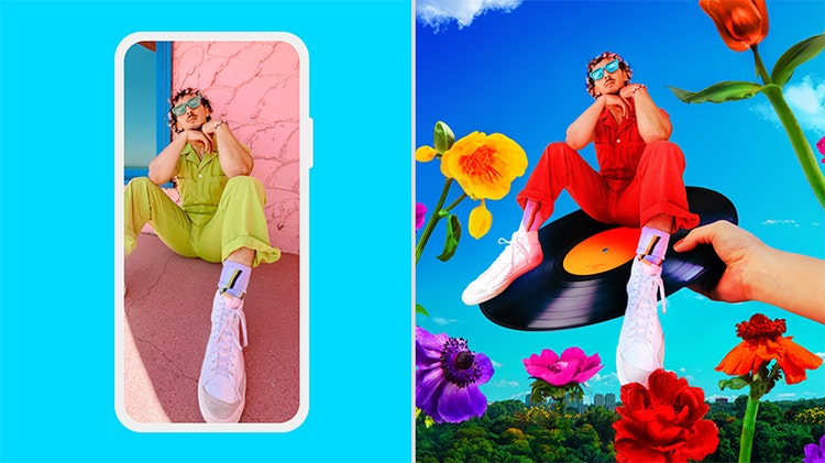 Previzualizare a videoclipului Photoshop care prezintă caracteristicile și instrumentele de design.