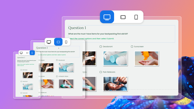 Preview in one go for multiple devices