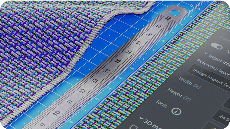 Măsurați ușor cu o riglă.