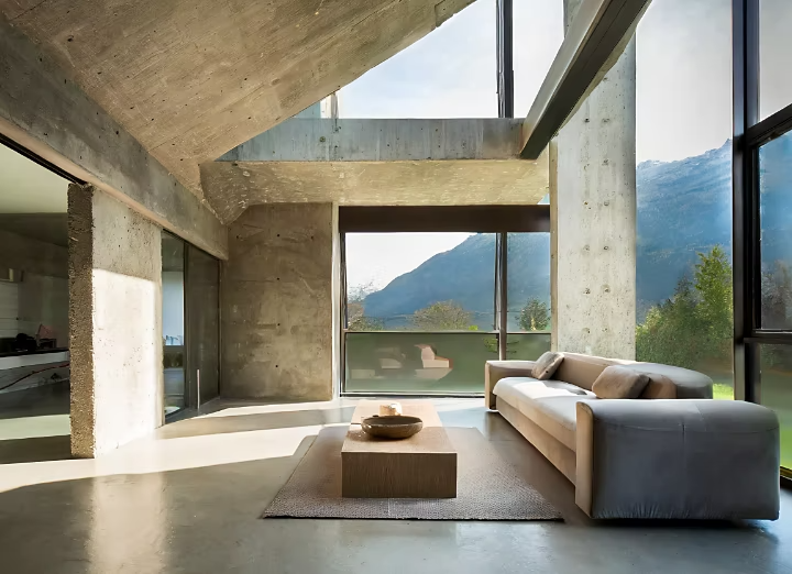 Adobe Firefly image of a modern lounge