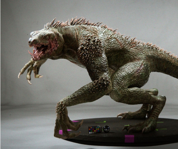 AI-genererat ödlemonster