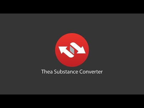 Video titled: Thea Substance Converter - Getting Started