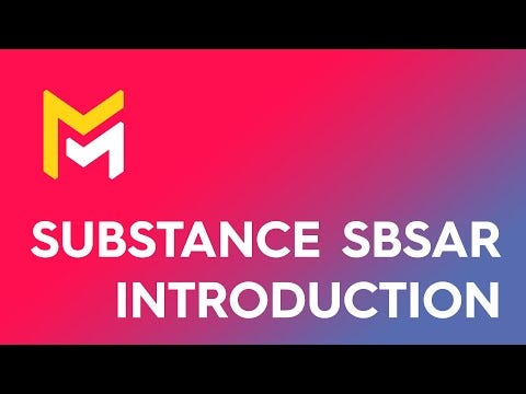 Video titled: MAVERICK RENDER: 15 01 SUBSTANCE SBSAR INTRODUCTION