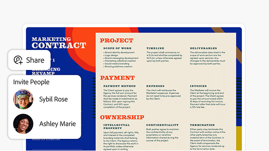 Share and get feedback.