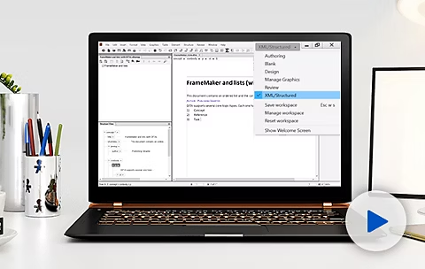 Adobe FrameMaker for XML, DITA authoring