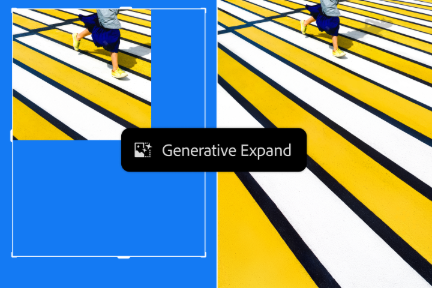 ฟีเจอร์ขยายโดย AI ใน Photoshop