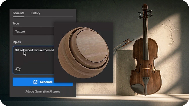 ใช้ AI เชิงสร้างสรรค์ออกแบบลวดลายและพื้นผิว
