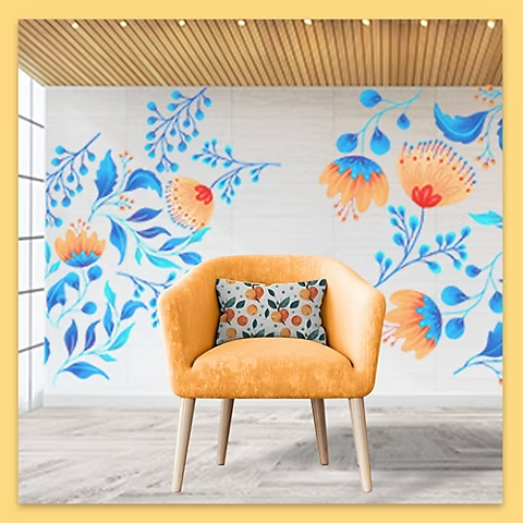 wallpapers and flooring