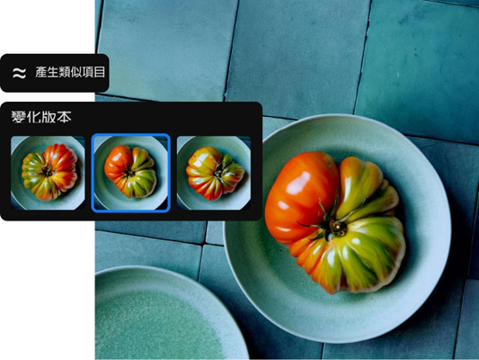 Photoshop AI 的產生類似項目功能