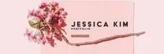 Pink Floral Jessica Kim Animated Web banner