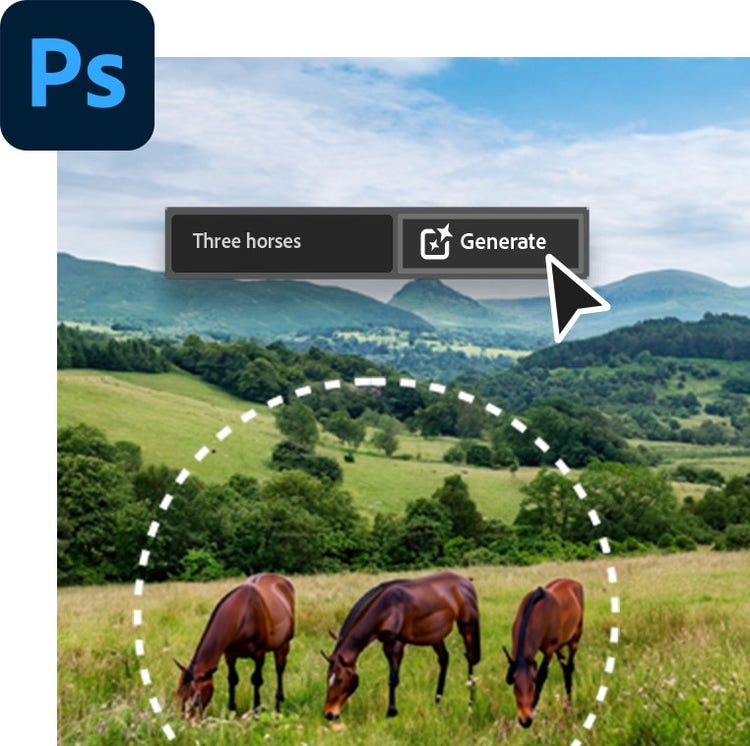 Генеративна заливка у Photoshop