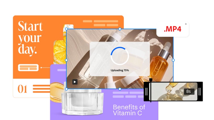 mp4 file being uploaded