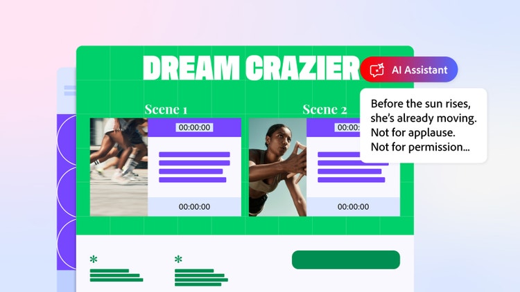 AI assistant generating an inspiring story