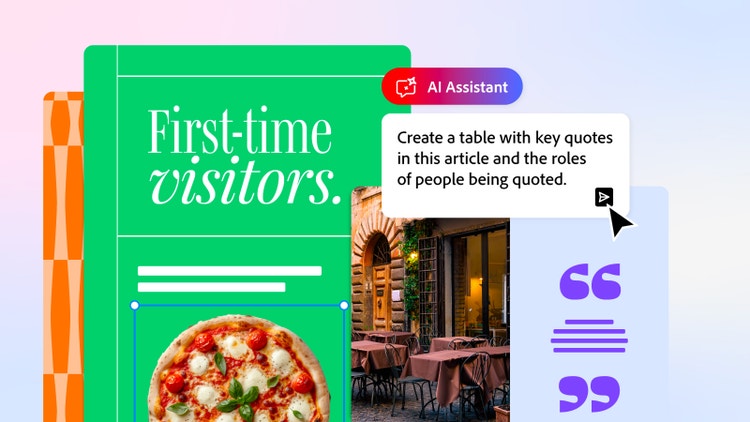 AI assistant chatbot illustration