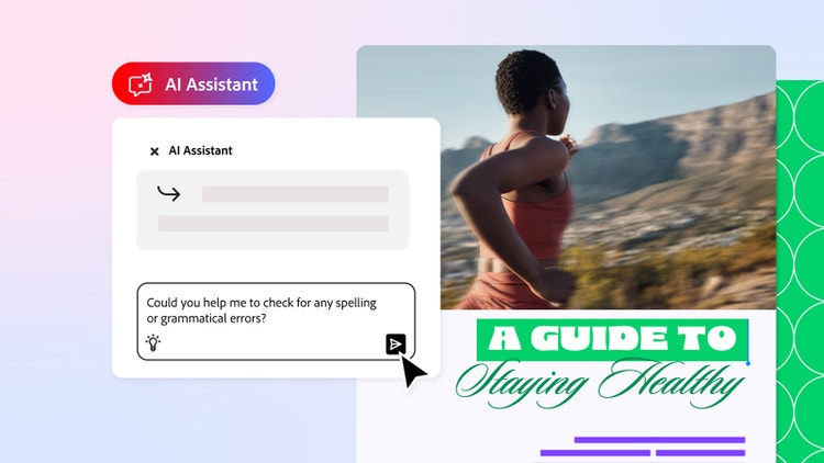 AI assistant helping to spell check a file