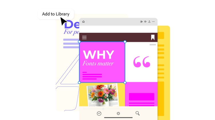 File being added to a library