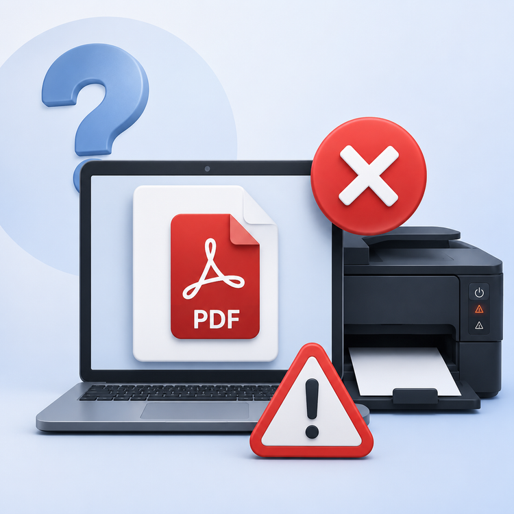 Why Can I Not Print a PDF?