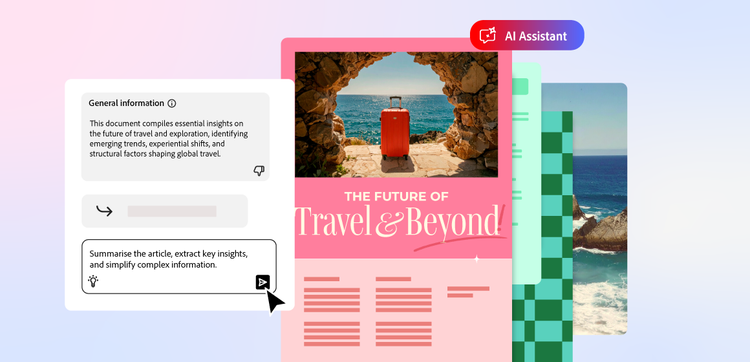 ai document processing illustration