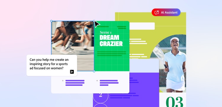 AI assistant being used to generate a story