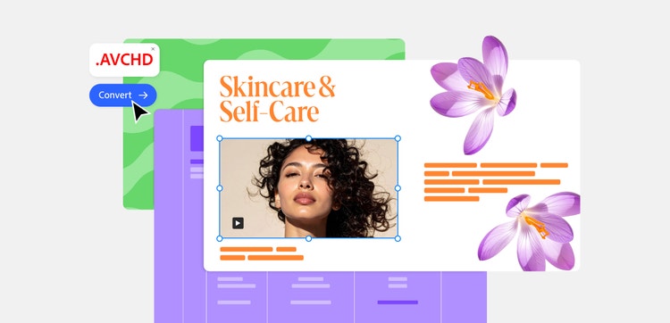 how to convert AVCHD files (illustration)