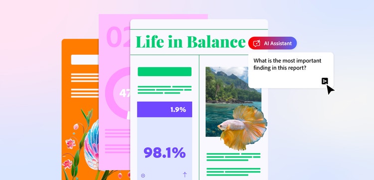 AI chatbot being used in a PDF file