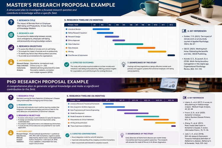 master's research proposal example