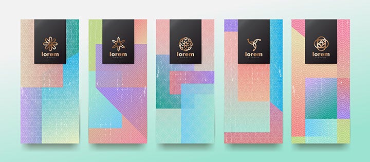 Multicolor prototype packaging