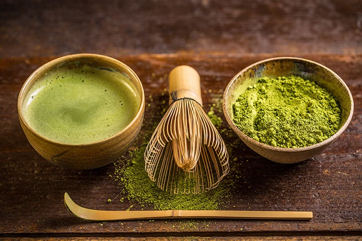 Green matcha