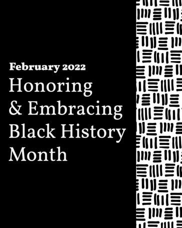 Black & White Black History Month Instagram Portrait Post