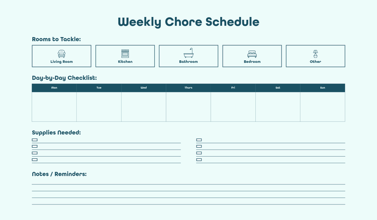 Kitchen cleaning checklist templates and tips