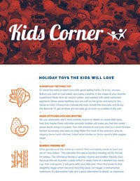 Children Toys Newsletter Graphic Newsletter Examples
