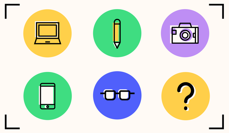 Free icons to inspire your design with Adobe Express